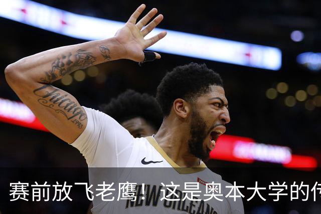 赛前放飞老鹰！这是奥本大学的传统仪式，来源于流传百年的传说